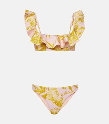 Bikini Golden con stampa floreale | Zimmermann