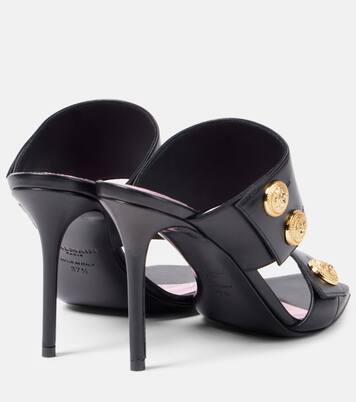 Mules Eva 95 en cuir | Balmain