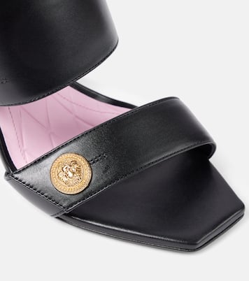 Mules Eva 95 en cuir | Balmain