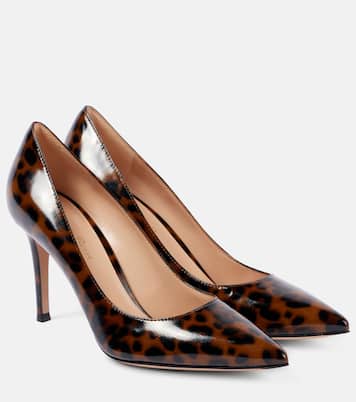 Escarpins Gianvito 85 en cuir verni | Gianvito Rossi