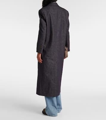 Soprabito doppiopetto in cotone | Brunello Cucinelli