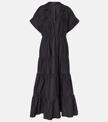 Robe longue en coton | Adriana Degreas