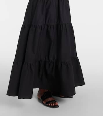 Robe longue en coton | Adriana Degreas