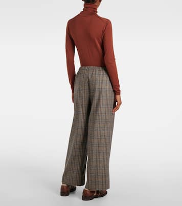 Pantalon ample Letizia en laine et cachemire | 'S Max Mara