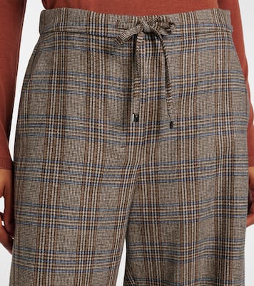 Pantalon ample Letizia en laine et cachemire | 'S Max Mara