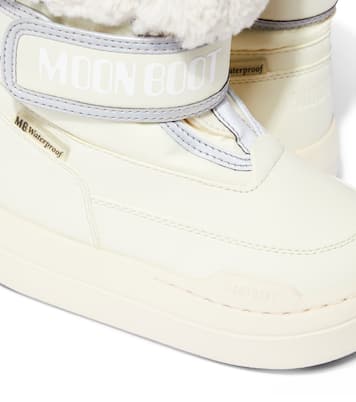 Junior Park Strap faux fur-trimmed snow boots | Moon Boot Kids