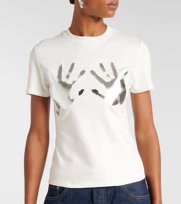 Patch-appliqué jersey T-shirt | Area