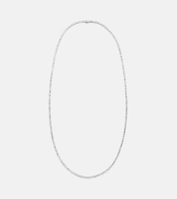 Collier Classic en or blanc 18 ct et diamants | Suzanne Kalan