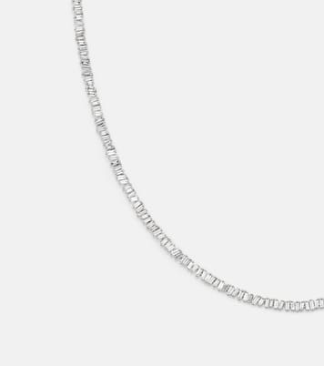Collier Classic en or blanc 18 ct et diamants | Suzanne Kalan