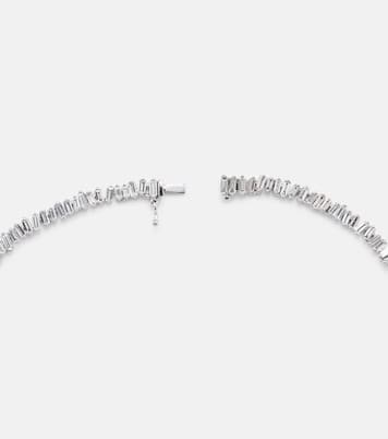 Collier Classic en or blanc 18 ct et diamants | Suzanne Kalan