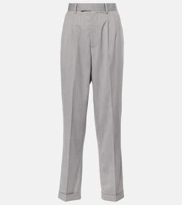 Gerade Hose aus Wolle | Jacques Wei