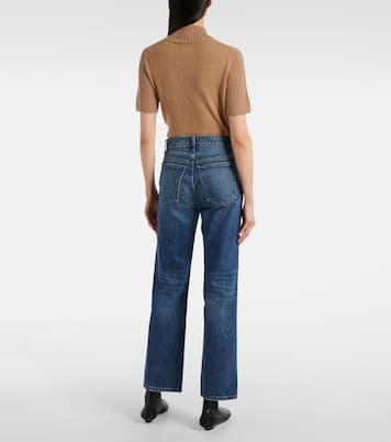 Jeans regular Abigail a vita alta | Khaite