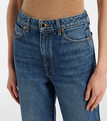 Jeans regular Abigail a vita alta | Khaite