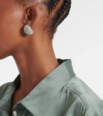 Orecchini Tinsel con cristalli | Jennifer Behr
