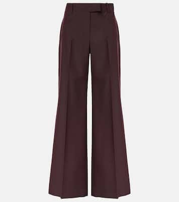 Pantalon ample en laine et mohair | McQueen