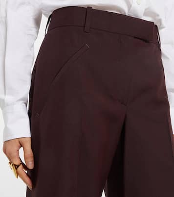Pantalon ample en laine et mohair | McQueen
