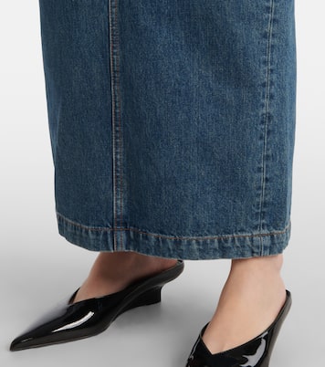 Jupe longue en jean | Wardrobe.NYC
