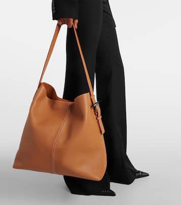 Sac McQueen T-Bar Sling en cuir | McQueen
