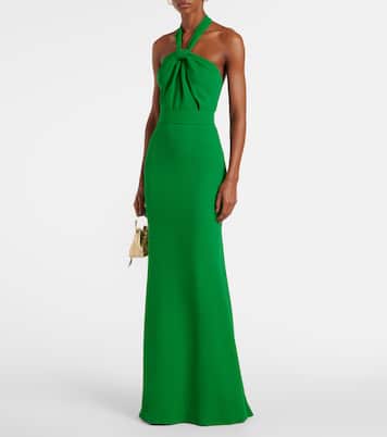 Abito lungo in cady | Elie Saab