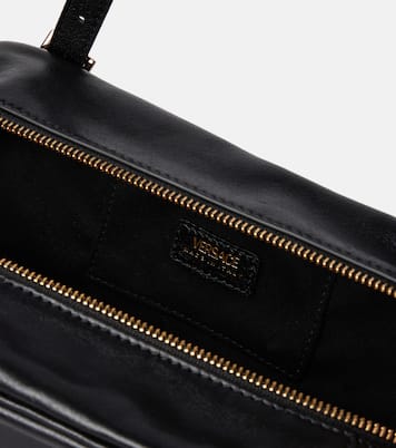 Sac Tag Bowling Medium en cuir | Versace