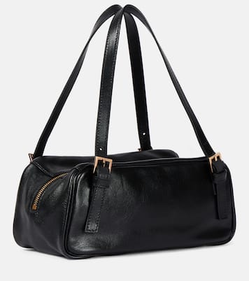 Sac Tag Bowling Medium en cuir | Versace