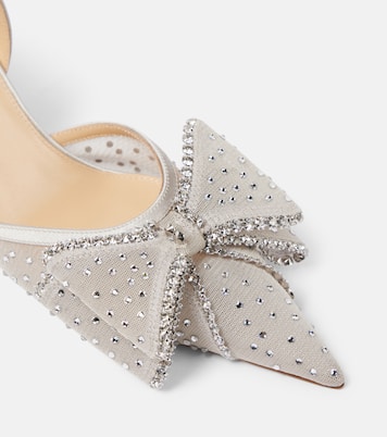 Slingback-Pumps Le Cadeau 85 mit Kristallen | Mach & Mach