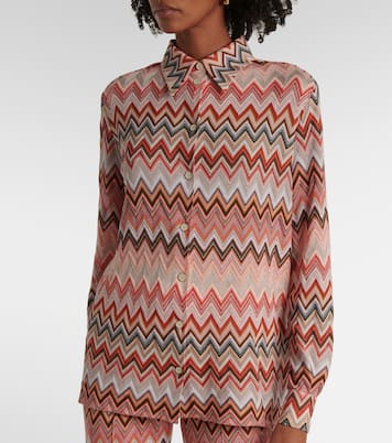 Chemise Zig Zag en coton mélangé | Missoni