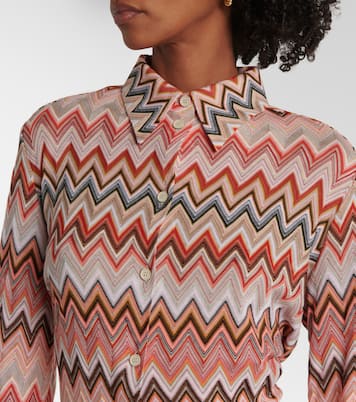 Chemise Zig Zag en coton mélangé | Missoni