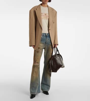Jean ample Penicillin à taille mi-haute | Acne Studios