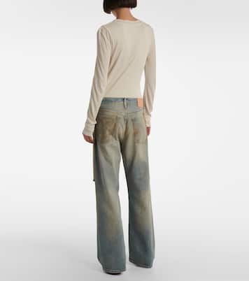 Jean ample Penicillin à taille mi-haute | Acne Studios