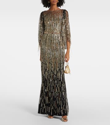Rhapsody sequined gown  | Jenny Packham