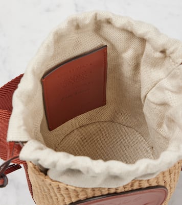 Horse Medal Small woven bucket bag | Chloé