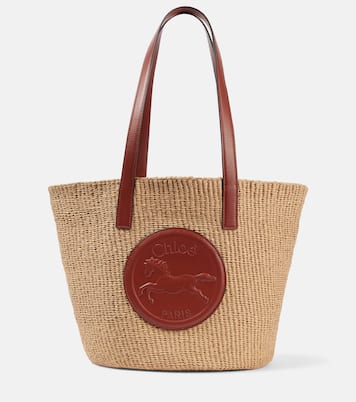 Horse Medal Large basket bag | Chloé