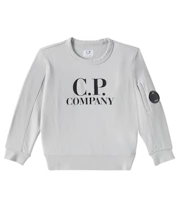 Felpa in cotone con logo | C.P. Company Kids