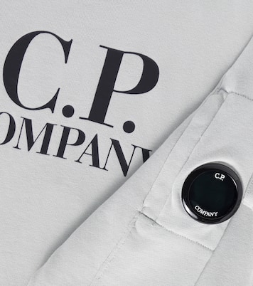 Felpa in cotone con logo | C.P. Company Kids