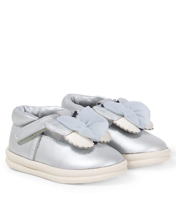 Sneakers Vlindy in pelle metallizzata | Donsje