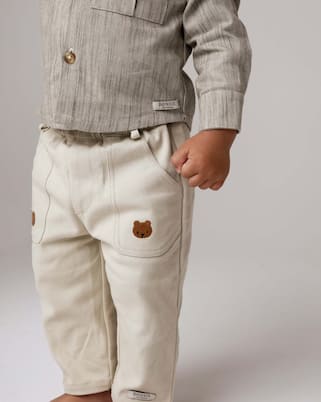 Pantaloni regular Kassim in cotone | Donsje
