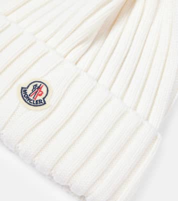 Mütze aus Wolle mit Faux Fur | Moncler