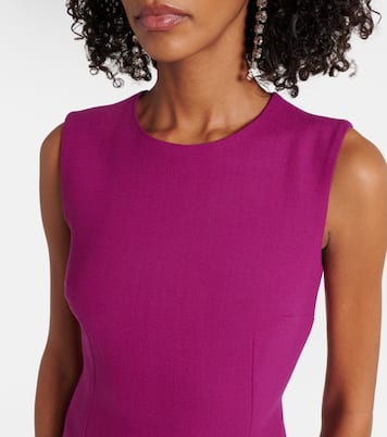Wool crepe minidress | Dolce&Gabbana