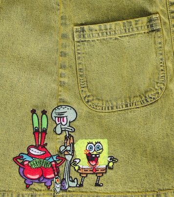 X SpongeBob Kleid aus Denim | Stella McCartney Kids