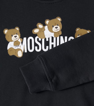Sudadera Teddy Bear en jersey de algodón | Moschino Kids