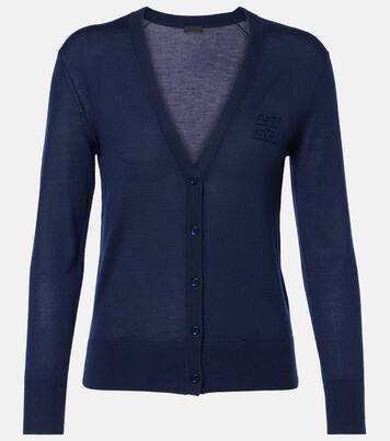Cardigan 4G en cachemire et soie | Givenchy