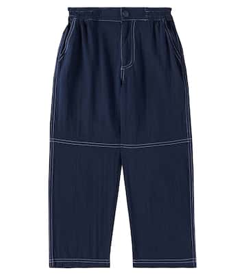 Corinto cotton straight pants | The New Society