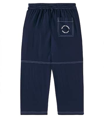 Corinto cotton straight pants | The New Society