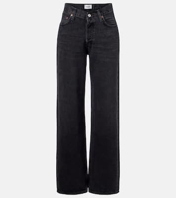 Jeans V-Waist Baggy a gamba larga e vita alta | Agolde