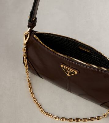 Bucket leather crossbody bag | Prada