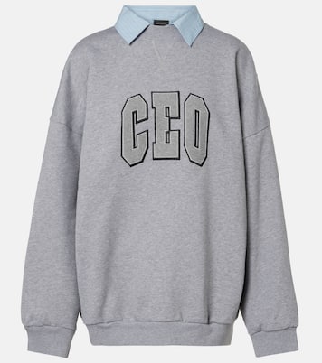 CEO Team cotton fleece sweatshirt | Balenciaga