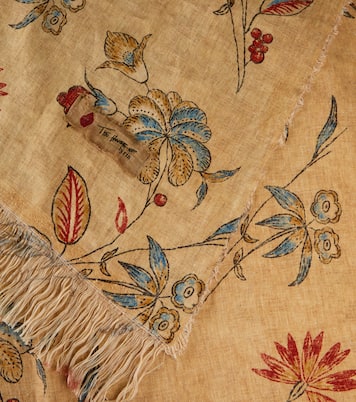 Tormento floral linen tablecloth | The House of Lyria
