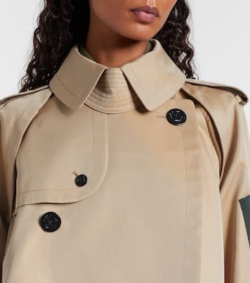 Cotton-blend gabardine and twill jacket | Sacai