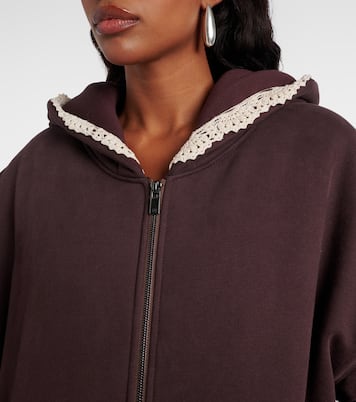 Sweat-shirt à capuche en coton | Magda Butrym